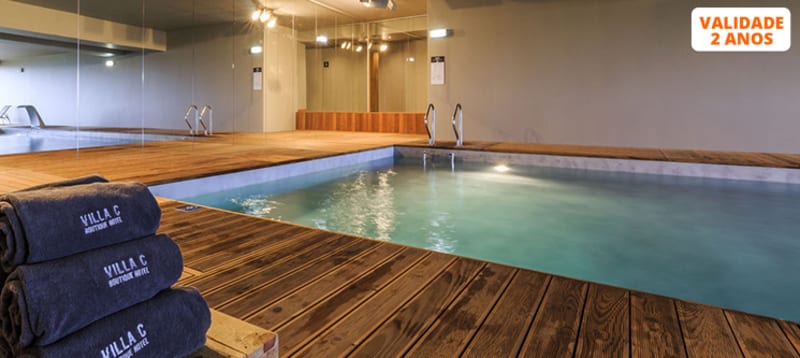 Circuito de Águas & Massagem Pindas Quentes a Dois | Spa Villa C Boutique Hotel 4* - Vila do Conde